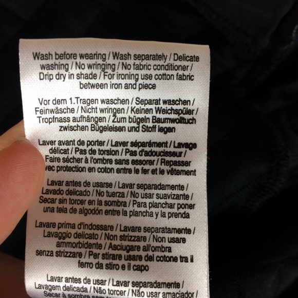 Golfino Black Full Zip Quilted Puffer Jacket Sz 6 - Picture 8 of 8